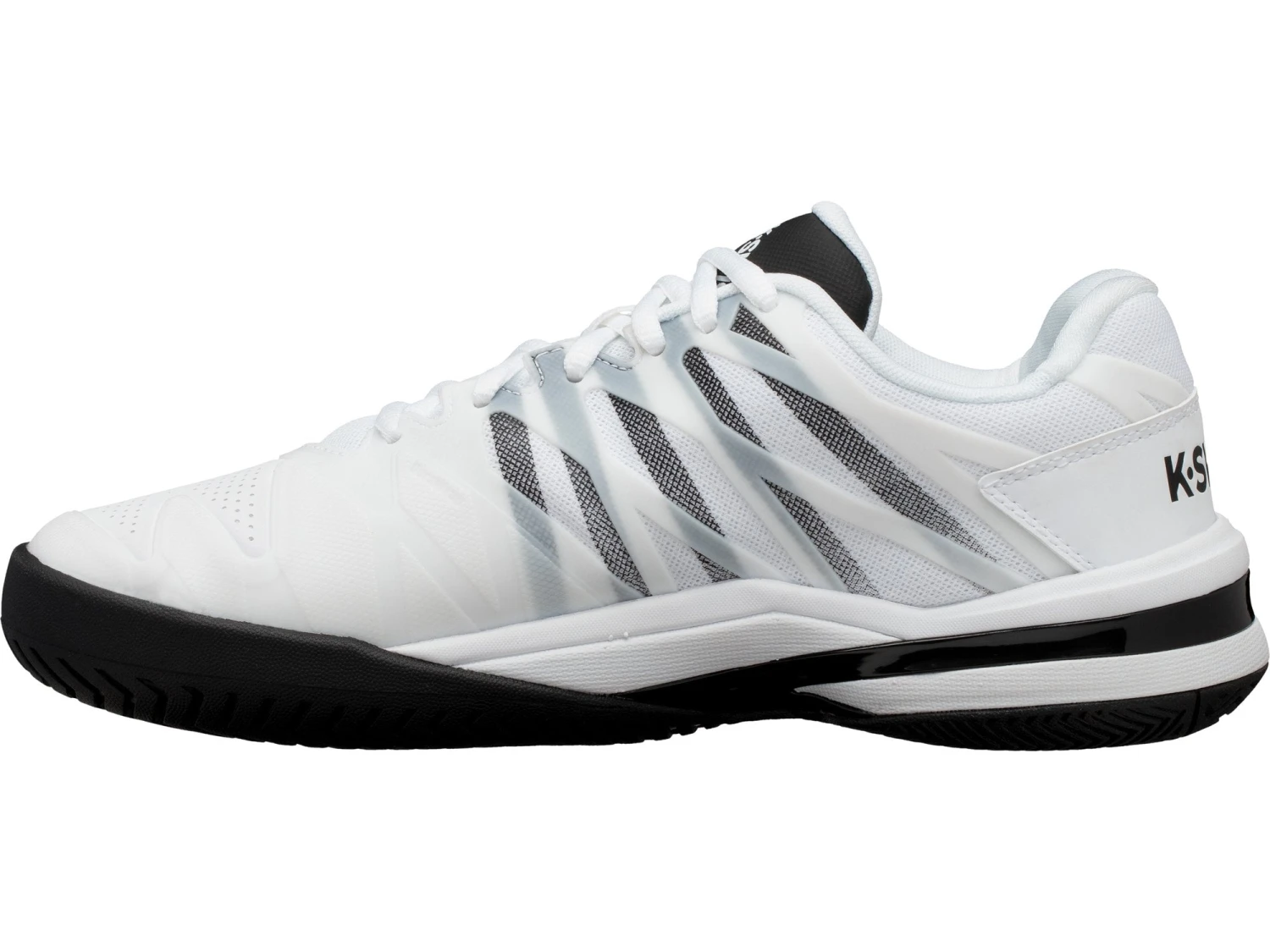 K-Swiss Ultrashot 2 (Men's) - White/Black (Available: Size 13) 3 K-Swiss Ultrashot 2 (Men's) - White/Black (Available: Size 13) - Image 3