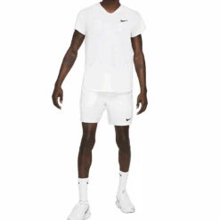 Nike Court Breathe Slam Top (Men's) - White/Black -Tennis Clothing Store 1b46d2c2 ca23 4de2 84f6 9f16626ef67b