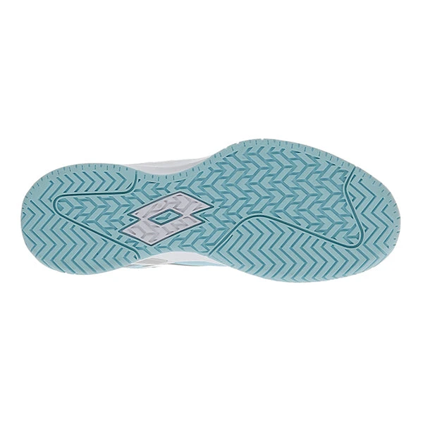 Lotto Mirage Synpulse 100 Speed (Women's) - All White/Saffron/Blue Paradise 2 Lotto Mirage Synpulse 100 Speed (Women's) - All White/Saffron/Blue Paradise - Image 2