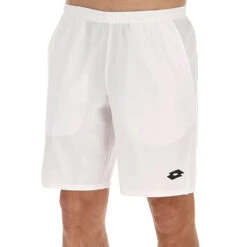 Lotto Top II Shorts 9'' (Men's) - White -Tennis Clothing Store 214205 0F1 03