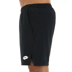 Lotto Top II Shorts 7'' (Men's) - All Black -Tennis Clothing Store 214207 1CL 03