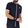 Lotto Top IV Tee (Men's) - Navy Blue/Bright White