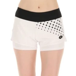 Lotto Top IV Short (Women's) - Bright White/All Black
