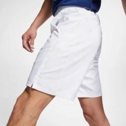 Nike Court Dry Tennis Short 9" (Men's) - White (Available: Size XS) 14 Nike Court Dry Tennis Short 9" (Men's) - White (Available: Size XS) -Tennis Clothing Store 939265 100 PHSYM002