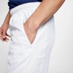 Nike Court Dry Tennis Short 9" (Men's) - White (Available: Size XS) 15 Nike Court Dry Tennis Short 9" (Men's) - White (Available: Size XS) -Tennis Clothing Store 939265 100 PHSYM003
