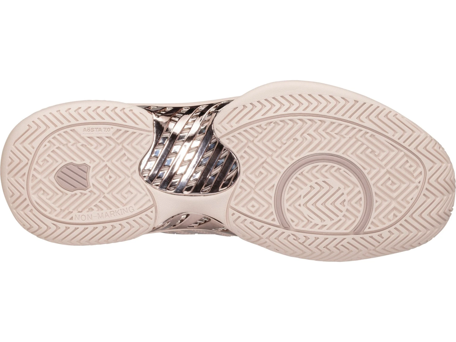 K-Swiss Hypercourt Supreme (Women's) - Pink Tint/Rose Gold 3 K-Swiss Hypercourt Supreme (Women's) - Pink Tint/Rose Gold - Image 3