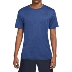 Nike Dry Short Sleeve Training Top (Men's) - Obsidian
