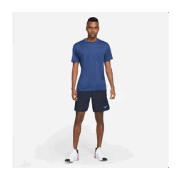 Nike Dry Short Sleeve Training Top (Men's) - Obsidian -Tennis Clothing Store AR0196 451 3