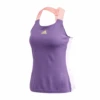 Adidas Gameset Heat.RDY Y-Tank (Women's) - Tech Purple/Shock Yellow (Available Size: XL)