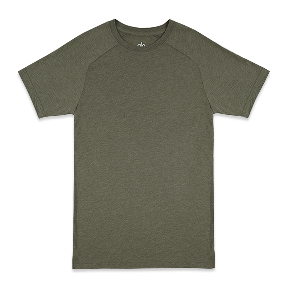 Alo Triumph Crew Neck Tee (Men's) - Olive Branch (Available: Size XL)