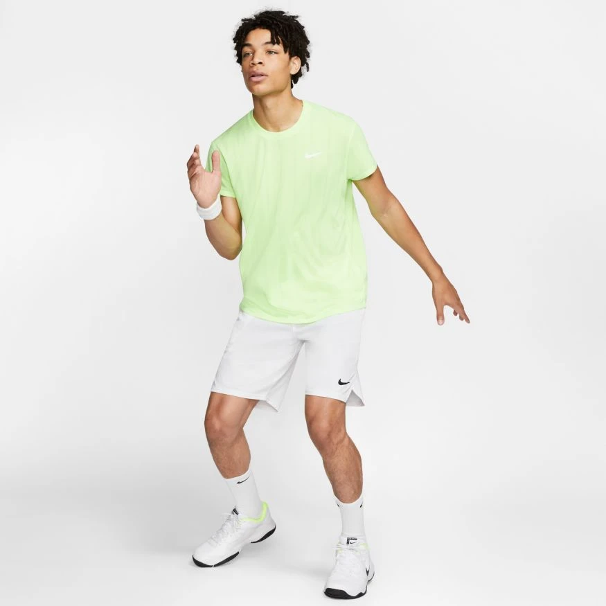 Nike Court Flex Ace Short 9" (Men's) - White 10 Nike Court Flex Ace Short 9" (Men's) - White - Image 10