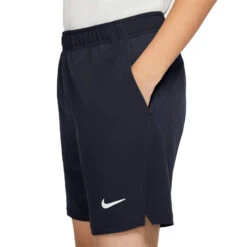 Nike Court Dri-FIT Victory Shorts (Boy's) - Obsidian/White -Tennis Clothing Store CI9409 452c