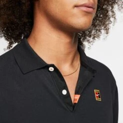 Nike Dri-Fit Heritage DNA Polo (Men's) - Black 12 Nike Dri-Fit Heritage DNA Polo (Men's) - Black -Tennis Clothing Store CJ9524 010 PHSYM002