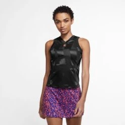 Nike Court Dri-Fit Slam Tank (Women's) - Black -Tennis Clothing Store CK8285 010 PHSFM001