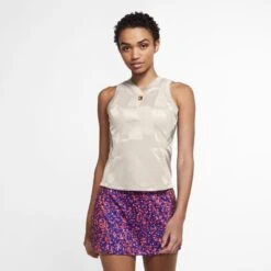 Nike Court Dri-Fit Slam Tank (Women's) - Guava Ice (Available: Size XS) -Tennis Clothing Store CK8285 838 PHSFM001