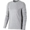 Nike Element Crew Long Sleeve (Women's) - Grey (Available Size: L)