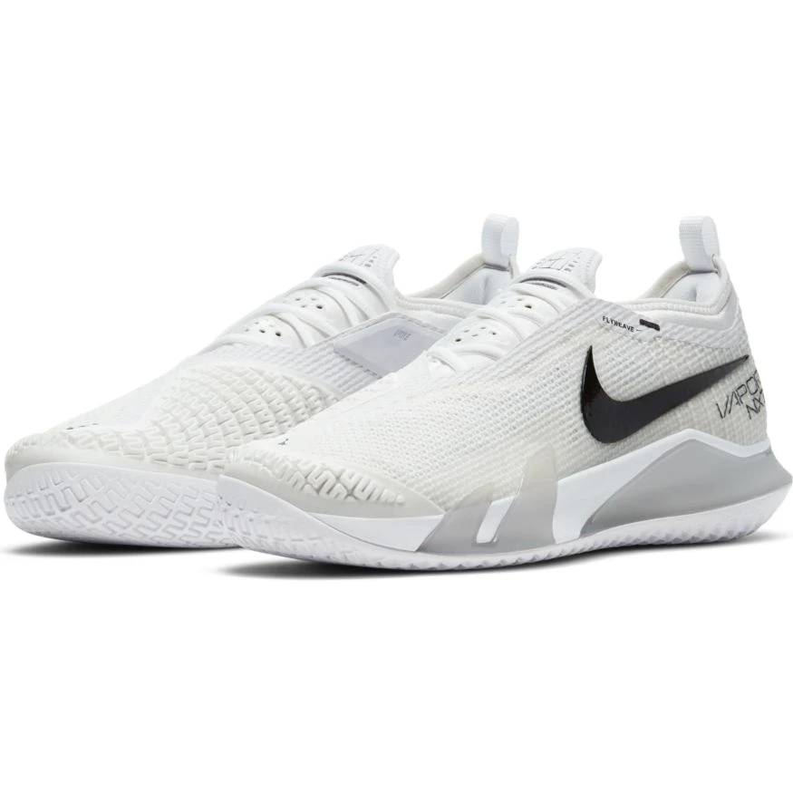 Nike Court React Vapor NXT (Men's) - White/Grey Fog/Black 3 Nike Court React Vapor NXT (Men's) - White/Grey Fog/Black - Image 3