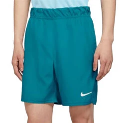 Nike Court Dri-Fit Victory Short 7" (Men's) - Bright Spruce/White