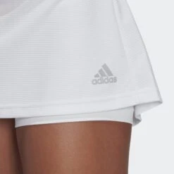 Adidas Club Skirt (Women's) - White/Grey Two -Tennis Clothing Store Club Tennis Skirt White GH7221 42 detail