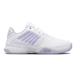 K-Swiss Court Express (Women's) - White/Purple Heather (Available Size: 5.5)