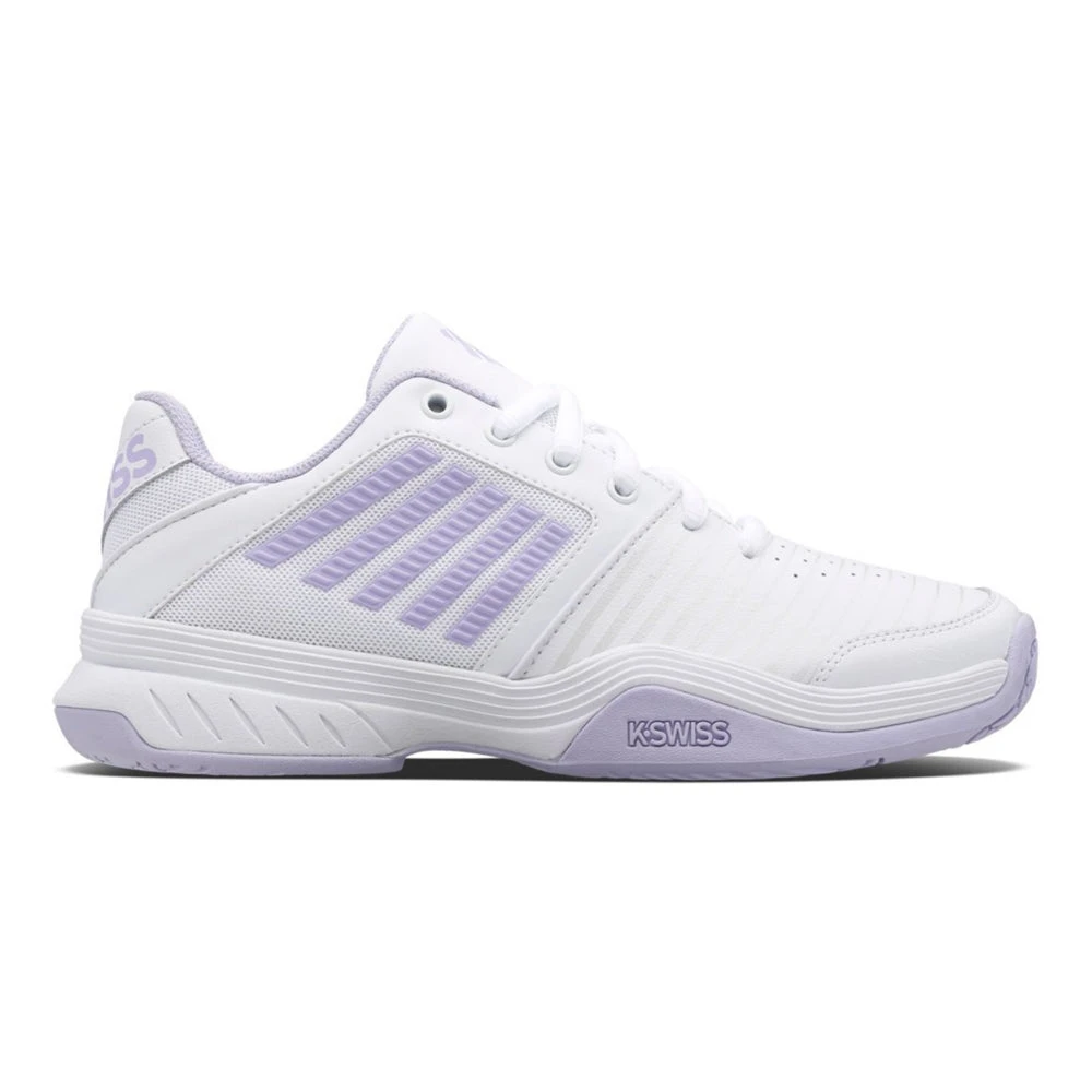 K-Swiss Court Express (Women's) - White/Purple Heather (Available Size: 5.5) 1 K-Swiss Court Express (Women's) - White/Purple Heather (Available Size: 5.5)