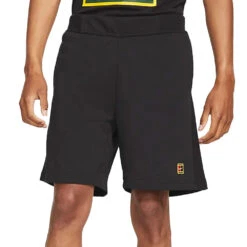 Nike Court Fleece Tennis Shorts (Men's) - Black (Available Size: S)