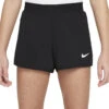 Nike Court Dri-Fit Victory Shorts (Girl's) - Black/White