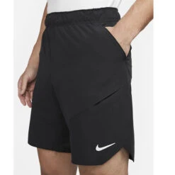 Nike Dri-Fit Advantage Short (Men's) - Black/White -Tennis Clothing Store DD8331 010c