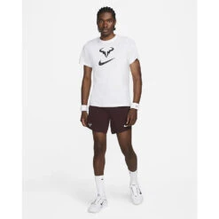 Nike Dri-Fit Advantage Rafa 7" Short (Men's) - Burgundy Crush/Pink Gaze/White -Tennis Clothing Store DD8543 652d