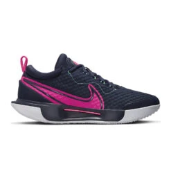 Nike Court Zoom Pro (Men's) - Obsidian/Green Glow/White/Hyper Pink