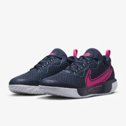 Nike Court Zoom Pro (Men's) - Obsidian/Green Glow/White/Hyper Pink -Tennis Clothing Store DH0618 402e