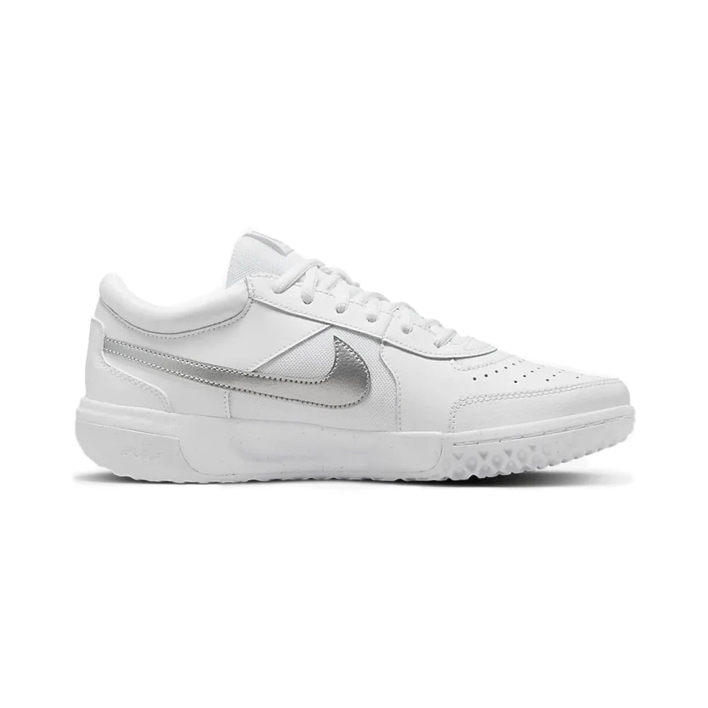 Nike Court Zoom Lite 3 (Women's) - White/Metallic Silver (Available Size: 10.5) 1 Nike Court Zoom Lite 3 (Women's) - White/Metallic Silver (Available Size: 10.5)