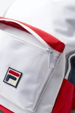 Fila Mini Backpack - White/Navy/Red -Tennis Clothing Store FILA COM XLarge LA171J77 102 03 e