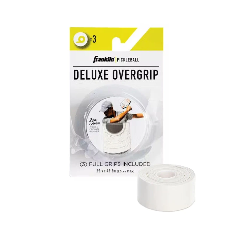 Franklin Pickleball Paddle Overgrip - White 1 Franklin Pickleball Paddle Overgrip - White