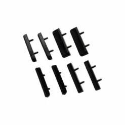 Gamma Support Post Protect Pads Black - 6 And 12 O'clock (Set Of 8)