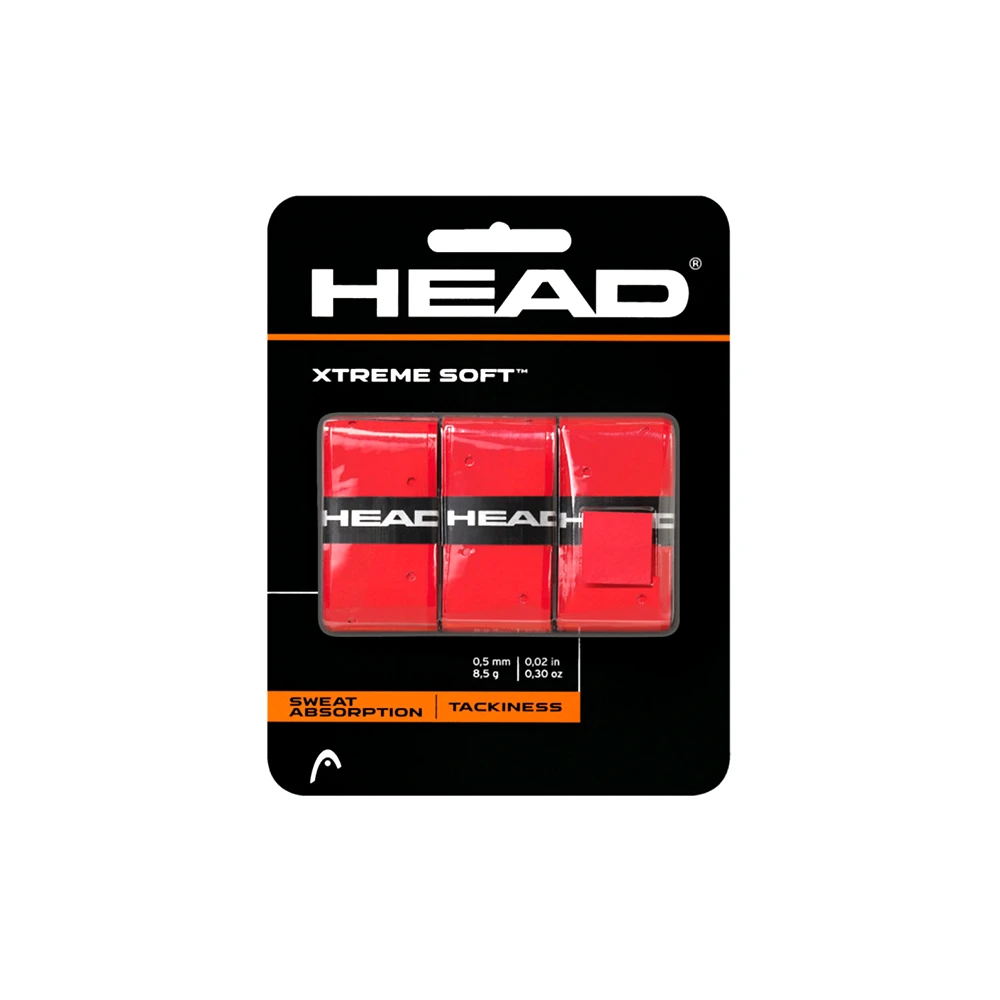 Head Xtreme Soft Overgrip (3 Pack) - Red 1 Head Xtreme Soft Overgrip (3 Pack) - Red