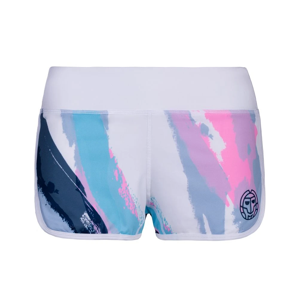 Bidi Badu Hulda Tech 2 In 1 Shorts (Women's) - White/Aqua (Available Size: M,L) 1 Bidi Badu Hulda Tech 2 In 1 Shorts (Women's) - White/Aqua (Available Size: M,L)