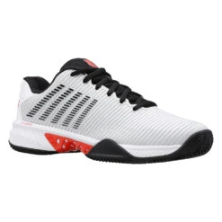 K-Swiss Hypercourt Express 2 (Men's) - White/Red (Available Size: 13) -Tennis Clothing Store HypercourtExpress2 Men K06614 405