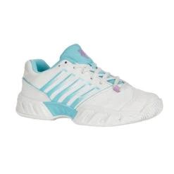 K-Swiss Bigshot Light 4 (Women's) - Brilliant White/Angel Blue/Sheer Lilac 7 K-Swiss Bigshot Light 4 (Women's) - Brilliant White/Angel Blue/Sheer Lilac -Tennis Clothing Store K96989 190d