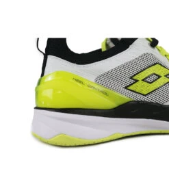 Lotto Mirage 200 SPD (Unisex) - White/Neon/Black -Tennis Clothing Store LottoMirage200SPD 2136277FR 3