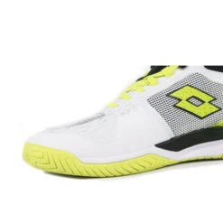 Lotto Mirage 200 SPD (Unisex) - White/Neon/Black -Tennis Clothing Store LottoMirage200SPD 2136277FR 4