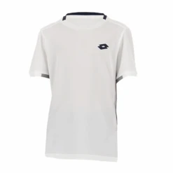 Lotto Tennis Team Tee (Boy's) - Brilliant White