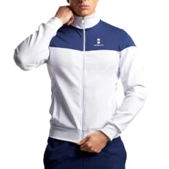 Nordicdots Off Court Jacket (Men's) - White/Navy
