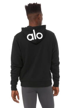 Alo Caliber Hoodie (Men's) - Black -Tennis Clothing Store M3091RG 01499 3 750x c5bb1bf3 31ce 4964 a27f 3b83dec38ce7