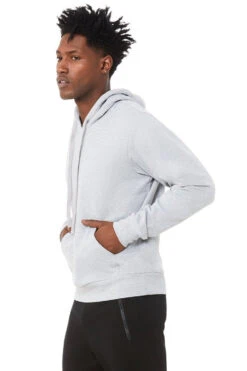 Alo Caliber Hoodie (Men's) - Athletic Grey Heather (Available Size: M) -Tennis Clothing Store M3091RG 02910 2 750x a42e58e3 442c 4d07 a57a 02d7a128b5e2