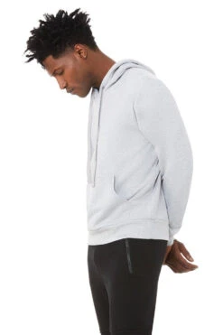 Alo Caliber Hoodie (Men's) - Athletic Grey Heather (Available Size: M) -Tennis Clothing Store M3091RG 02910 3 750x eacaeba5 354b 4839 a505 54c4de2ce2d9