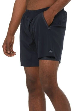 Alo Performance 2 In 1 Short (Men's) - Dark Navy -Tennis Clothing Store M6070R 00590 3 750x fa280c49 4e6e 4806 9262 cc72605370c8