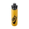 Nike SS Recharge Chug Bottle 24oz - Yellow Ochre/Black/Black