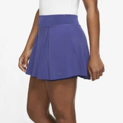 Nike Club Tennis Skirt Tall (Women's) - Purple Dust -Tennis Clothing Store NikeClubFlexShort Women DB5935 510 2