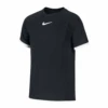 Nike Court Dri-Fit Tennis T-Shirt (Boy's) - Black/White